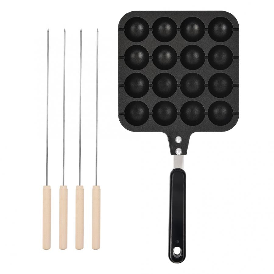 Non-stick form non-stick takoyaki grillform tallrik matlagning bakform form plåt form fast och tillgänglig för lång livslängd