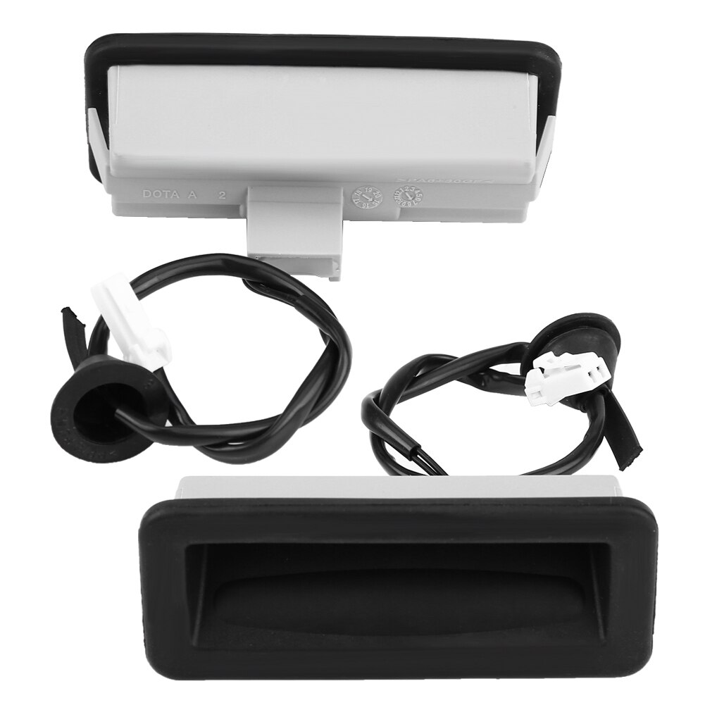 Maletero de coche de material ABS de 3M5119B514AC, abridor de puerta trasera negro, interruptor de liberación para Ford Focus C-MAX 03-07, 1 Uds.