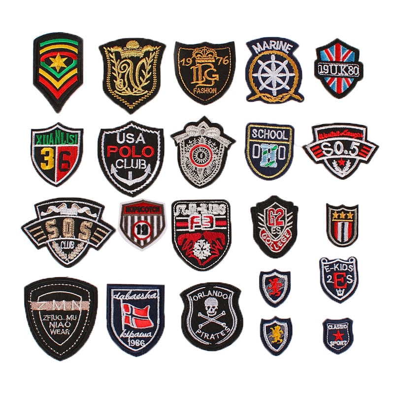 Badge Nautische Cool Kids Geborduurd Doek Stickers Kleding Accessoires Badge Patch Stickers