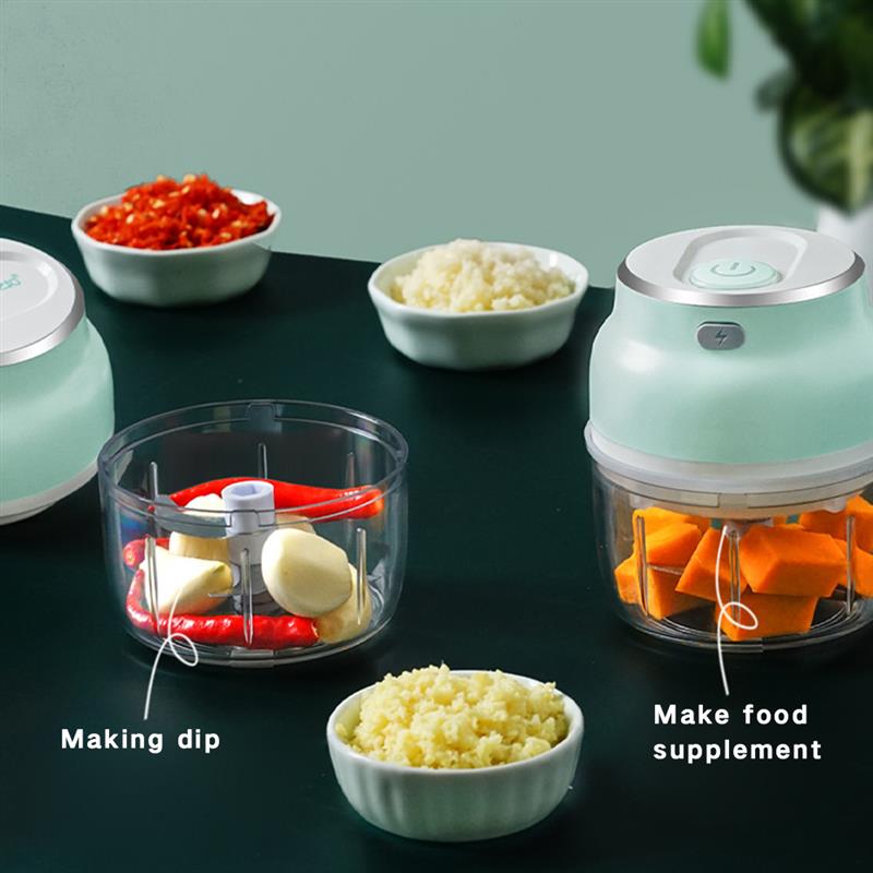 150ml Meat Grinder Electric Food Chopper Mincer Mixer Blender To Chop Meat Slicer Fruit Vegetable Nuts Shredders Onion Chopper