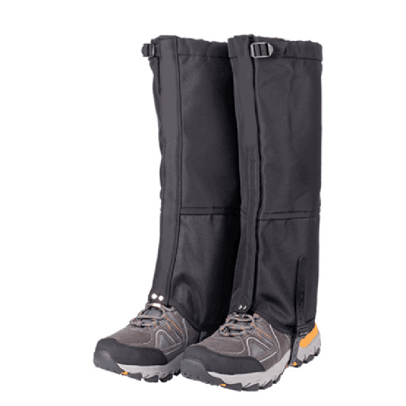 Polainas de piernas impermeables, forro polar, protector de pie de calentamiento ajustable, transpirable, botas de nieve para senderismo y escalada, novedad
