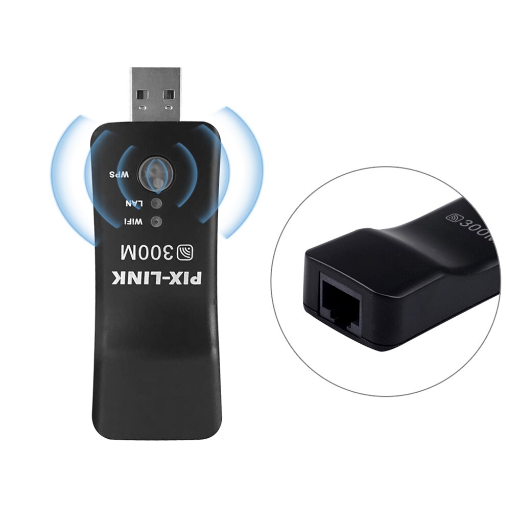 Wifi Repeater Home TV USB Wifi Amplifier Wireless Signal Booster WPS One-button Connection