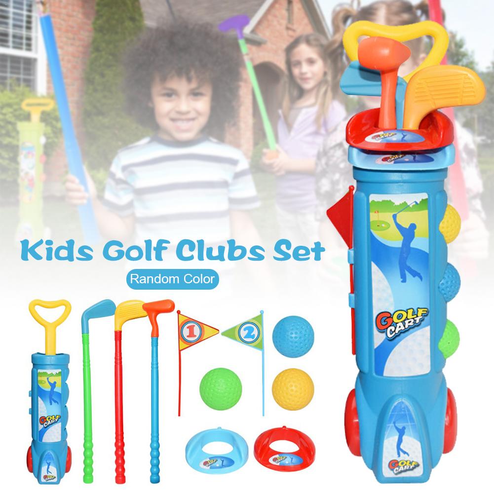 Kinderen Kids Outdoor Sport Games Speelgoed Multicolor Plastic Mini Golf Club Set kinderen Speelgoed Golf Training Tool