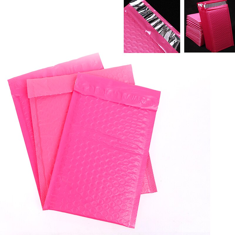 1pc Bubble Mailers Padded Envelopes Envelope Bag For Book Magazine Lined Mailer Self Seal Pink Pearl film Mail