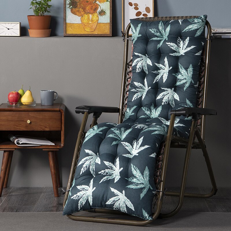 Coussin de chaise de Patio | Chaise longue d'extérieur, chaise de pont à bascule, siège de banc, matelas, sans chaise: Leaf