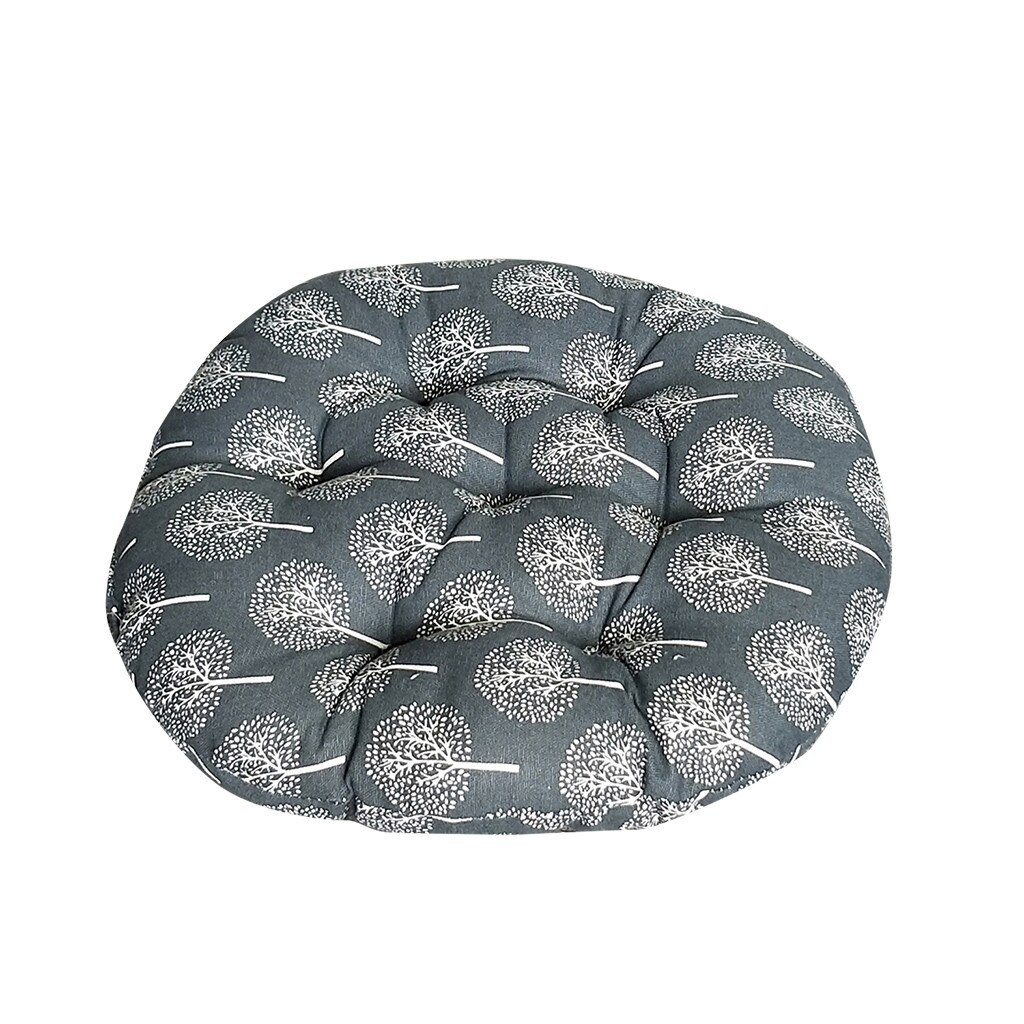 Round Cotton And Linen Style Cushion Round Meditation Chair Cushion 40x40cm Kitchen Office Chair Indoor Outdoor Dining: F