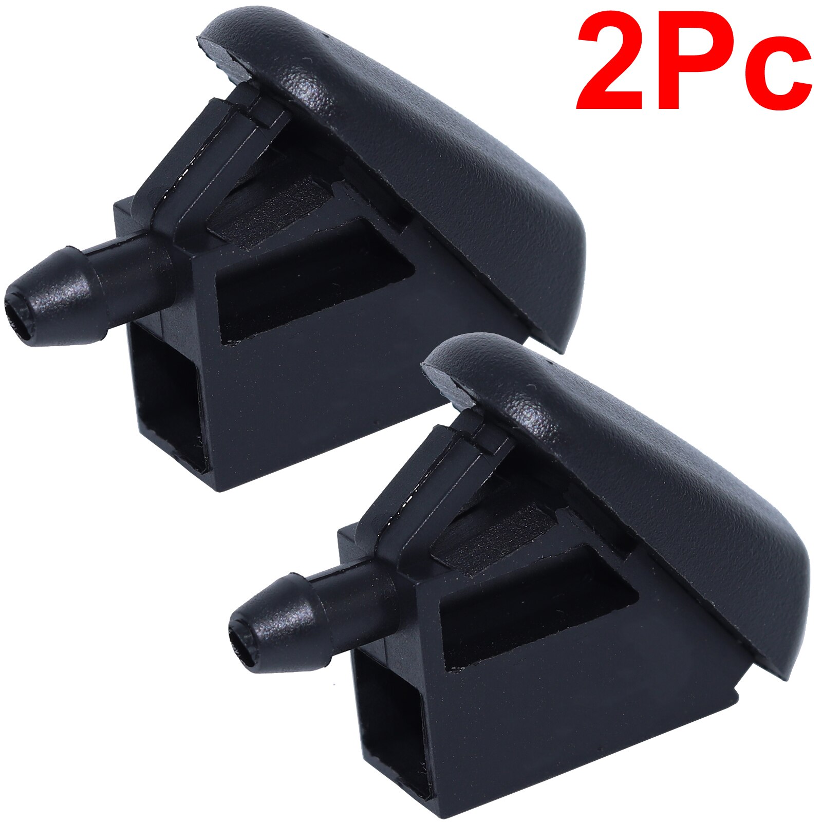 2X Voor Ford Fiesta MK5 2001 2002 2003 2004 2005 2006 2007 Buitenkant Voorruit Ruitenwisser washer Jet Nozzle