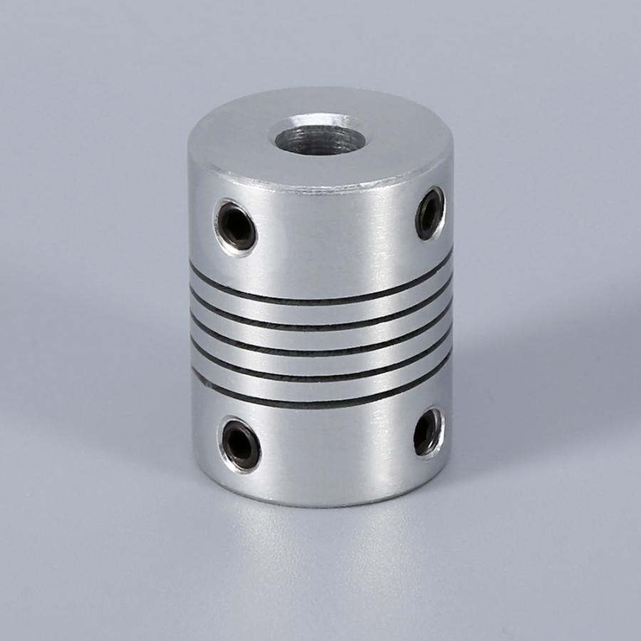 Flexible Clamp Jaw Shaft Coupling CNC Stepper Motor Coupler Router 6x6.35mm