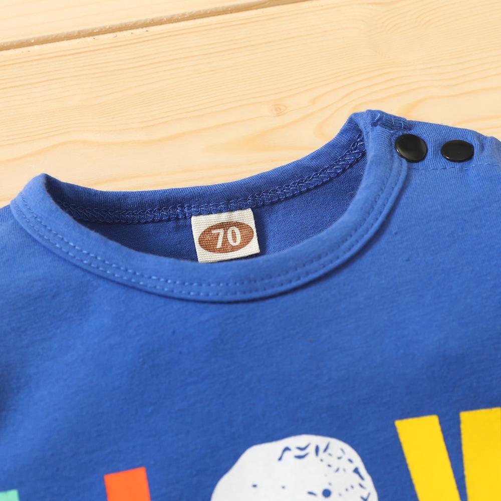 PatPat 2020 Nuova Primavera e L' Autunno Del bambino AMO IL MIO papàÀ Lettera Tuta per il bambino Ragazzo Tute Vestiti