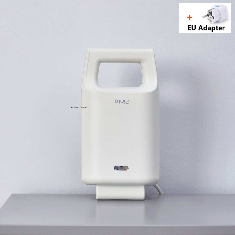 Xiaomi-Mini máquina para hacer sándwiches, tostadora de superficie curvada para el desayuno y la cocina, máquina para freír huevos, 420W: add EU adapter