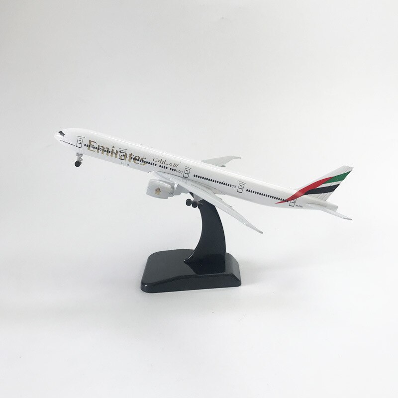 Samolot zabawkowy dla dzieci Model 20CM Model samolotu ze stopu emiraty Boeing 777 samolot chłopiec prezent urodzinowy