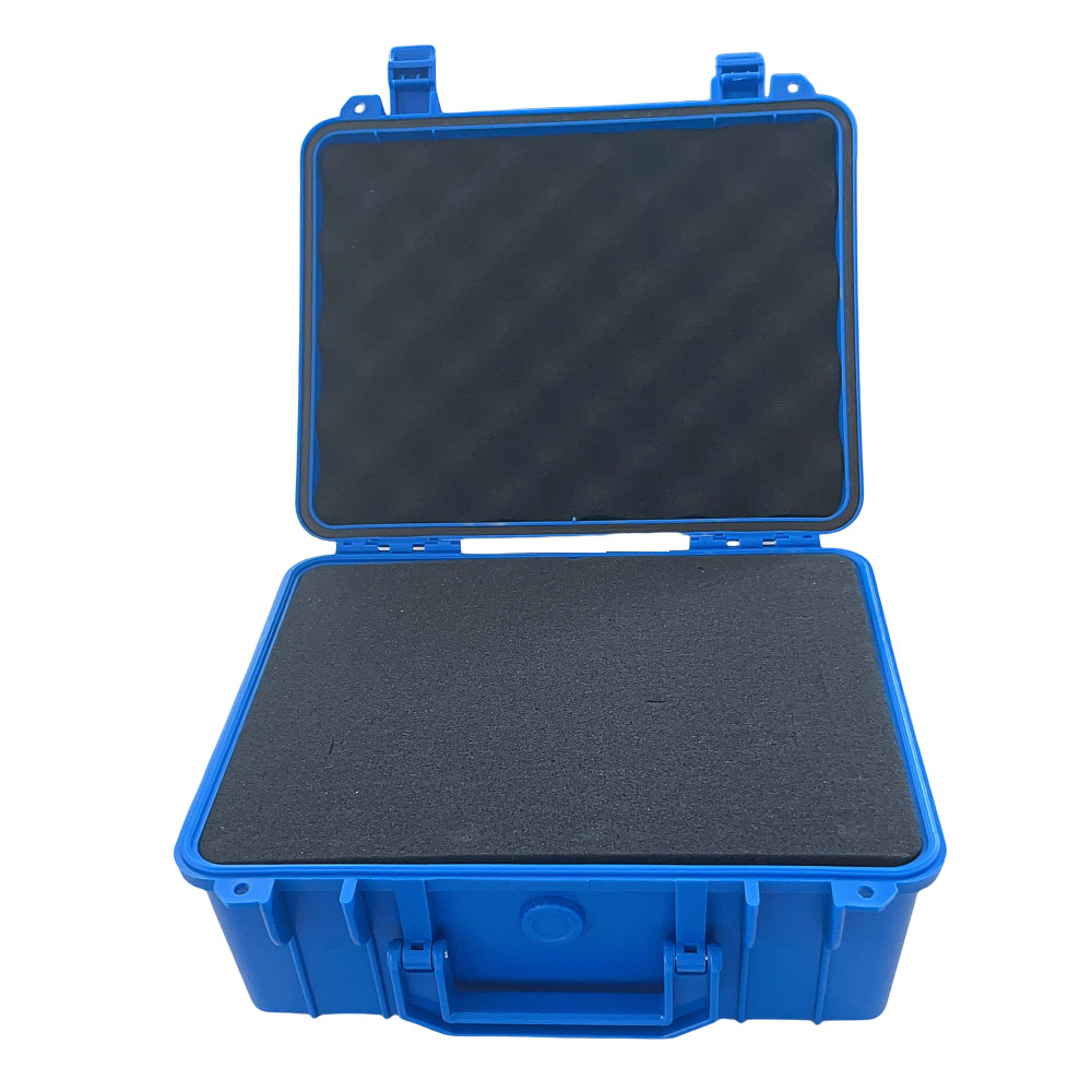 280x240x130mm Waterdichte Gereedschapskist Veiligheidsbeschermer Box Organizer Hardware Opslag Slagvaste Apparatuur Instrument Gereedschapskoffer: Dark Gray