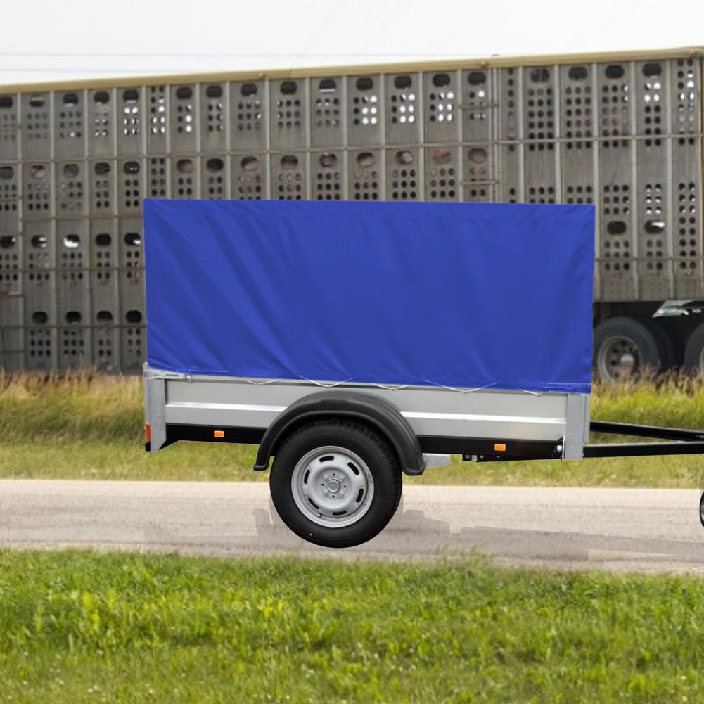Heavy Duty Tarpaulin Tarpaulin Reinforced Eyelet Tarpaulin Blue Waterproof Tarpaulin Trailer Cover Oxford Cloth Dust Cover