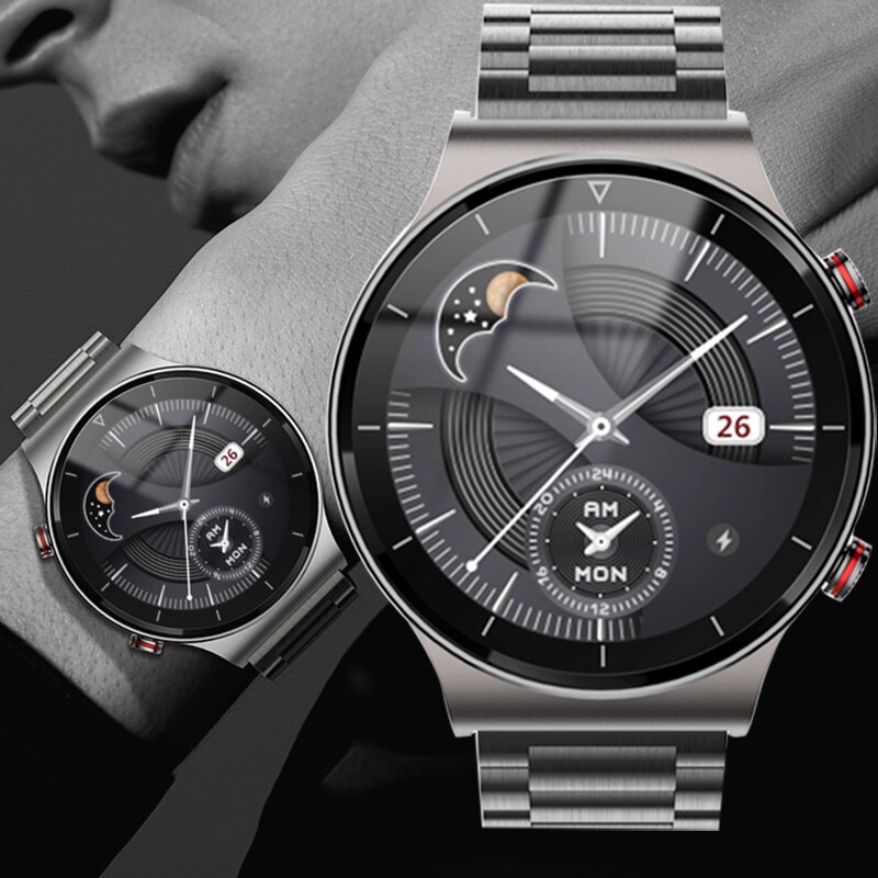 Reloj Inteligente hombre Smartwatch Männer Bluetooth Anruf Android voll berühren Clever Uhr Mann Für Xiaomi Iphone Huawei GT 2 Profi