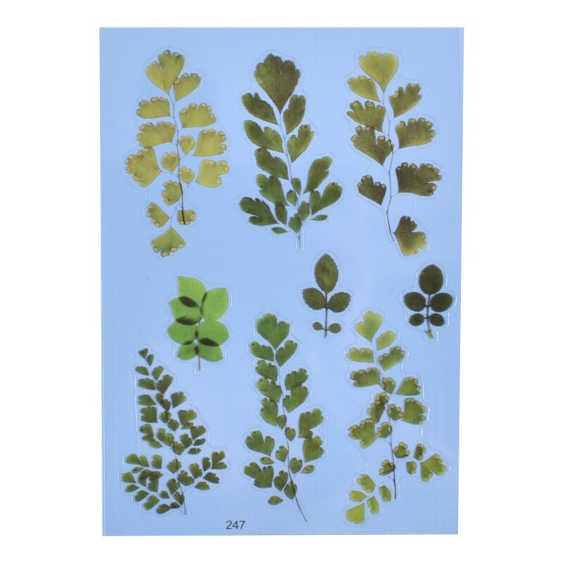 5 Vellen Diy Crystal Epoxy Filler Sticker Hars Vullen Materiaal Stickers Uv Hars Craft Maken Sieraden Maken Kits: 6