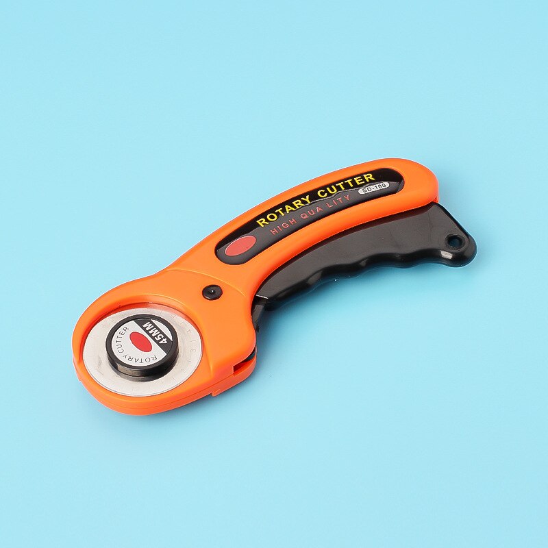 Cortador rotativo de 45mm para artesanía de cuero, herramienta de corte Circular, cortador de ropa de tela, accesorios de costura de retazos para acolchar: OB Cutter
