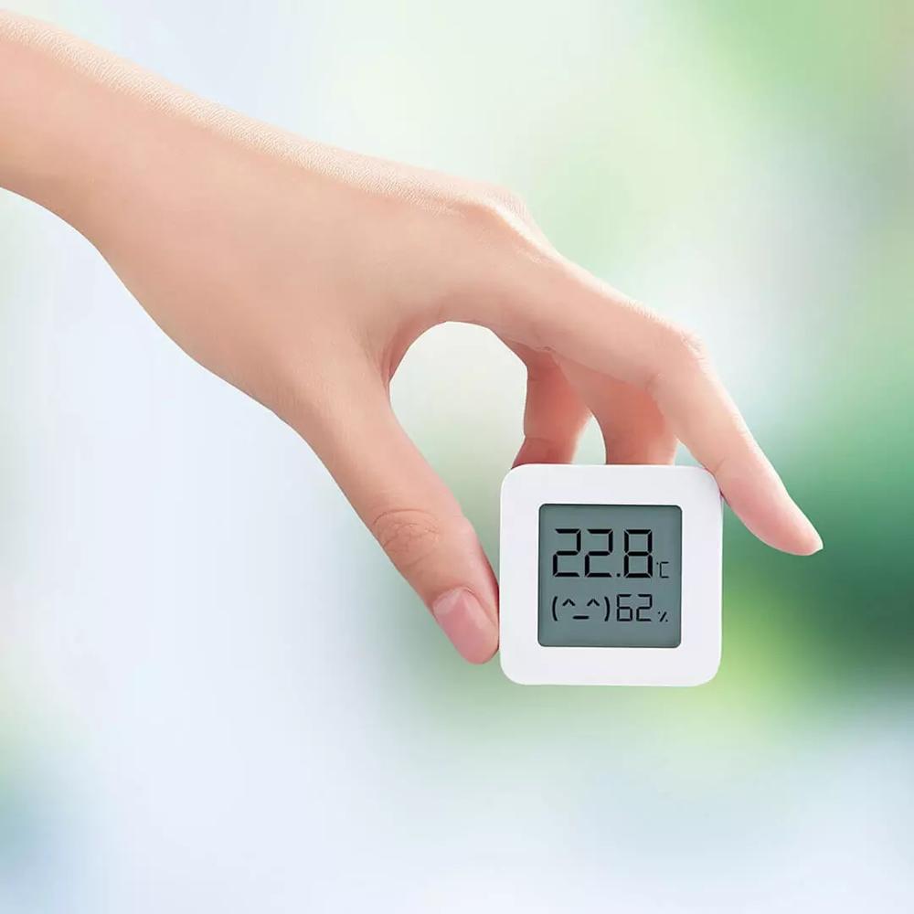 Producto en oferta, Original Xiaomi Mijia MiaoMiaoCe BT4.0, inalámbrico, eléctrico inteligente Digital, interior e higrómetro de exterior, reloj con terómetro