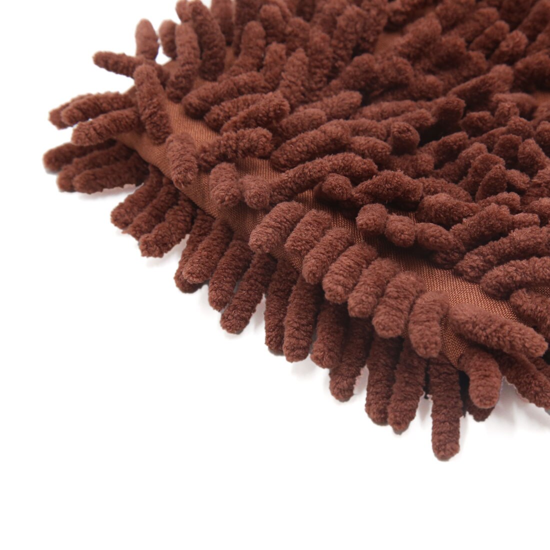 UXCELL Mikrofaser Chenille Waschen Fausthandschuh Handschuh Heimat Küche Auto Fahrzeug Staub Reinigung Handschuh Braun