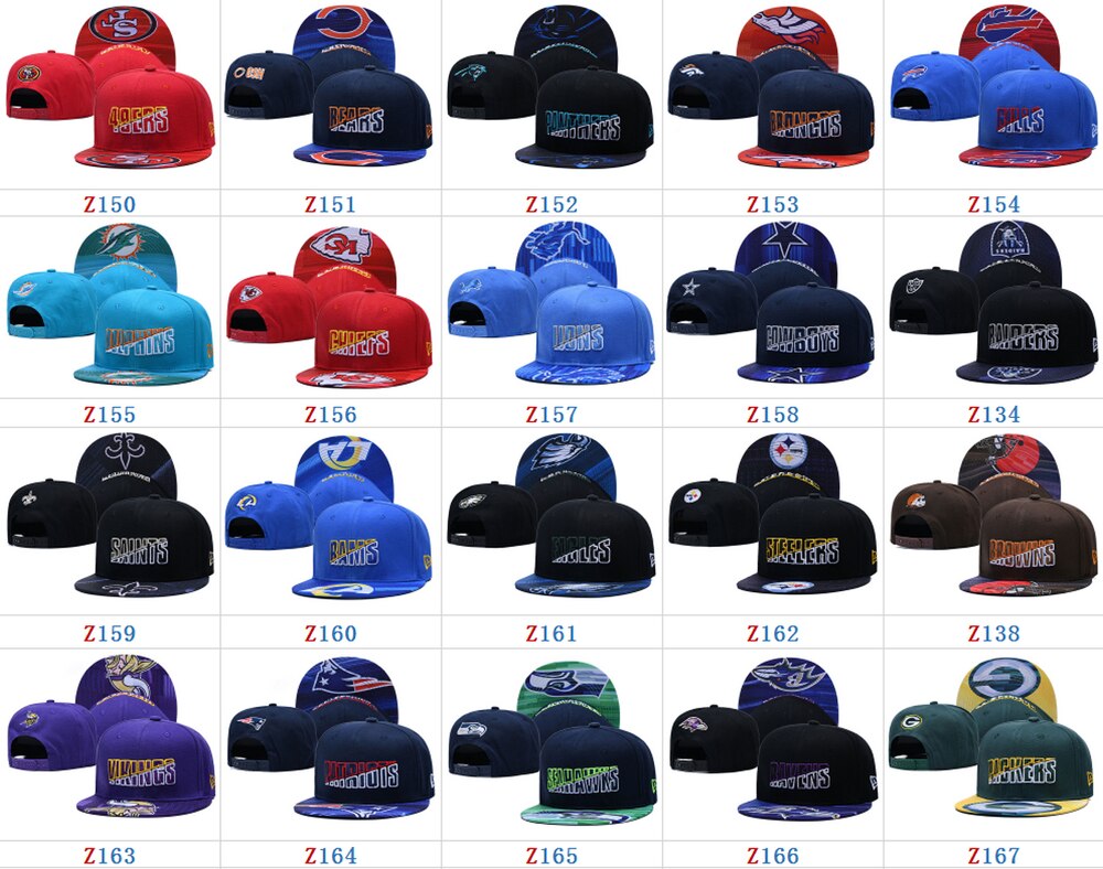 2020 del nuovo Gioco del Calcio Regolata Lions Berretti Capo Regolabile Da Baseball Cowboys Cappelli di Hiphop Marrone Caricabatterie Gorras: KKK10