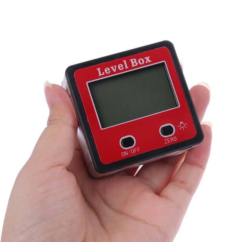 Digitale inclinometer waterpas gradenboog hoekmeter meter schuine waterpas doos met magneet  l69a