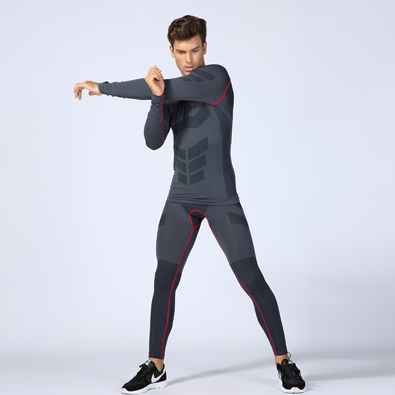 Fanceey Anti microbial Winter Thermo Underwear Thermal Men Long Johns Thermal Clothing Rashgard Kit Long Compression Underwear