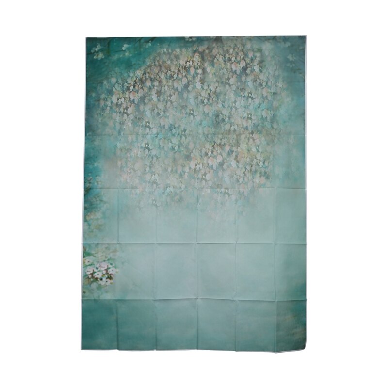 FOTOGRAFIE Hintergrund Tapete Vinyl Stütze Blumen Zauberstab 5X7 FT