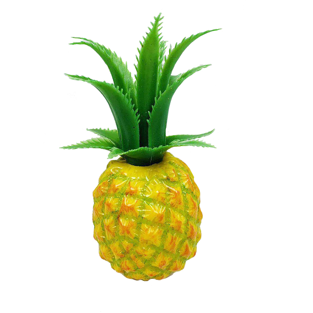 Simulation Pineapple Photography Props Resin Home Decorations Artificial Fruit Decoration Foam Plastic For Hotel Bar: LLX4603