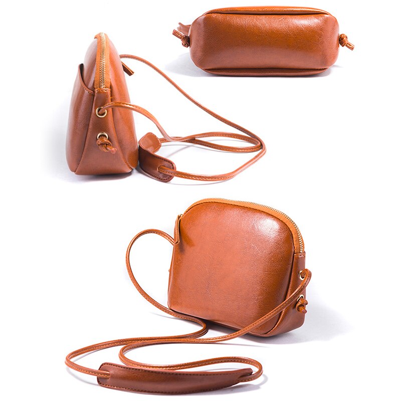 Aminyee kvinners veske polyester myk enkel skulderveske årgang kvinnelig luksuriøs skulderveske med lange stropper, skulder til kvinner