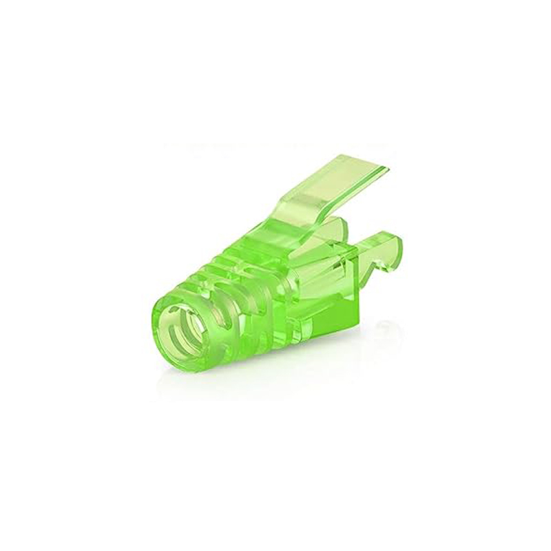 Linkwylan RJ45 Cat6 Pass Through Connectors Assorted Colors EZ to Crimp Modular Plug for Solid or Stranded UTP Network Cable: Gold / 0.2M