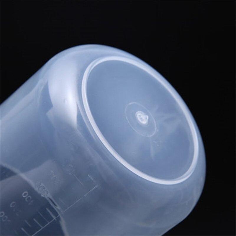 Office teacher supplies classroom experimental consumables thick plastic measuring cup 50/100/200/250/500/1000ml beaker