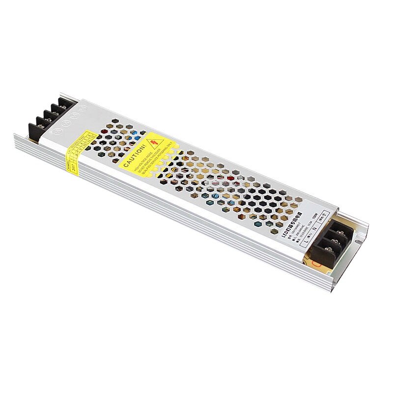 Ultra tynd led strømforsyning  dc 5v 12v 24v lystransformatorer 60w 100w 150w 200w 300w 400w ac190-240v driver til led strips