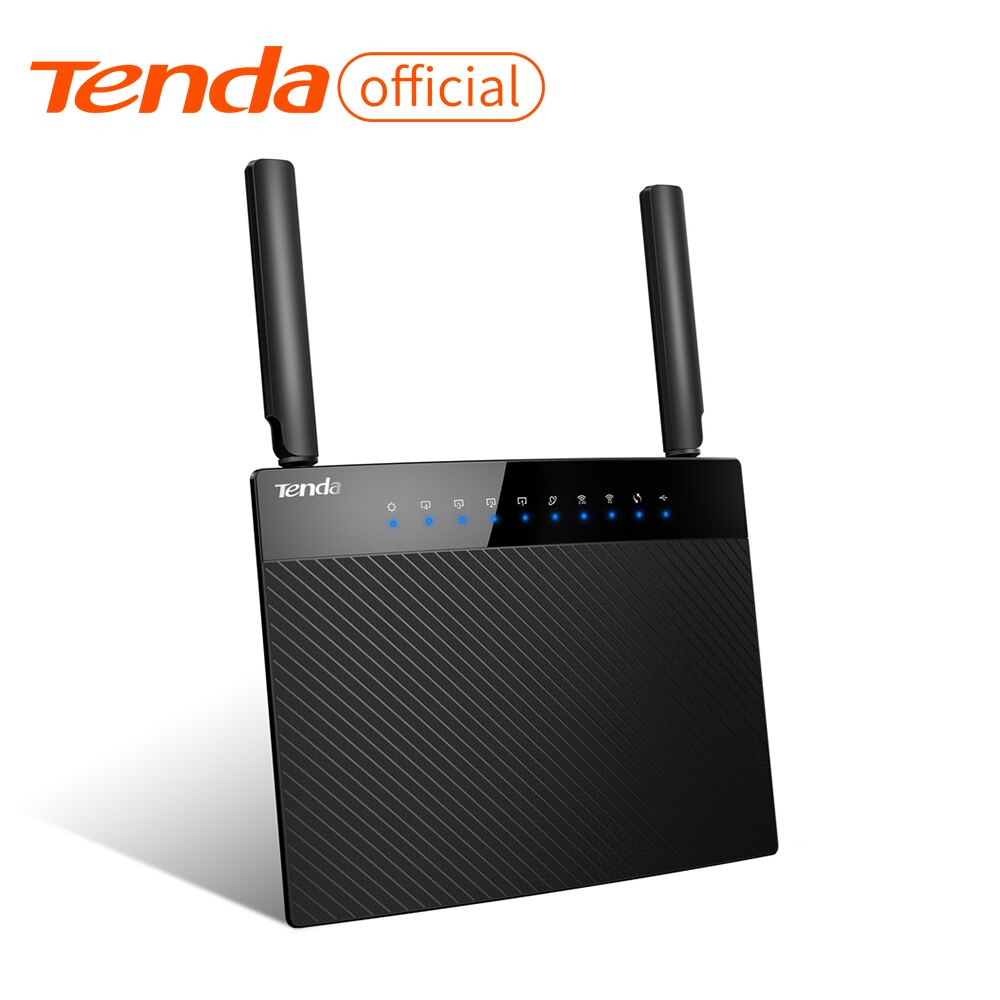 Tenda AC9 router bezprzewodowy podwójny-zespół AC1200 router wi-fi ze wzmacniaczem sygnału z 2 * 6dBi o wysokiej mocy anteny szerszy zasięg łatwe ustawienie