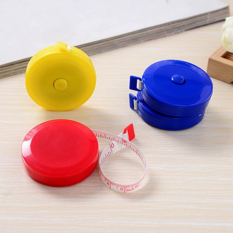 Retractable Measuring Tape Multi-purpose Plastic Measuring Tape Retractable Tape Measure for Body Cloth Measuring Sewing Tailor