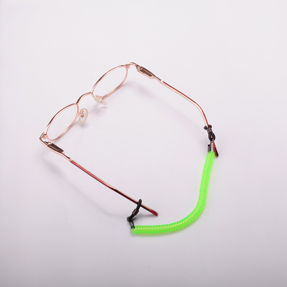 12pcs/Lot Elastic Kids Eyeglass Nylon Spiral Coil Sport Cords/Junior Retainer/Children Spectacle/Sunglass adult String Band
