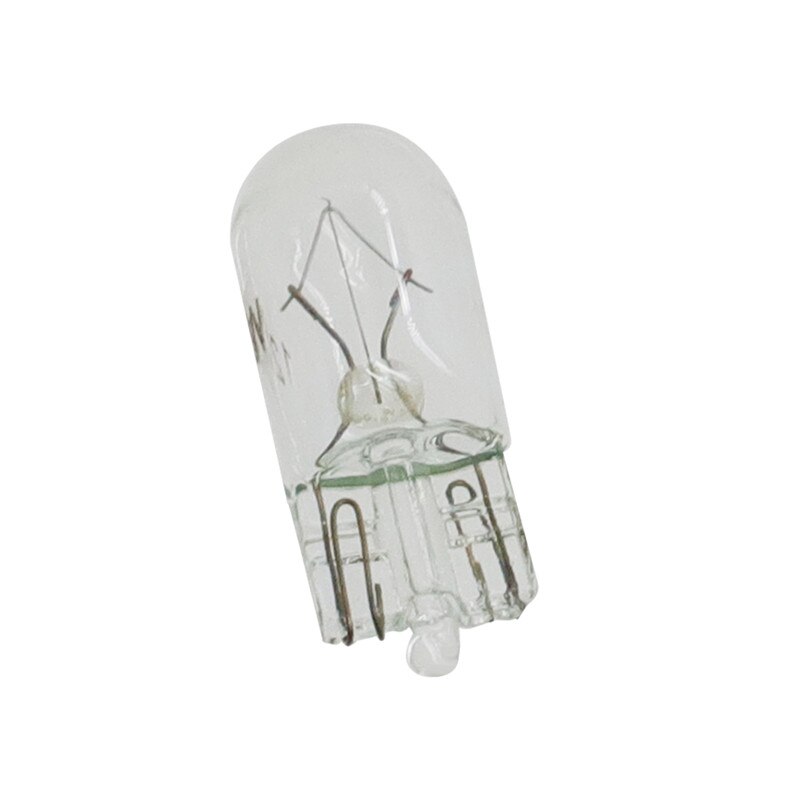 12V 100PCS 194 Clear Wedge mini Incandescent Light Instrument Panel Light Bulbs 3W for Cars Trucks Motorcycles Boats Trailers