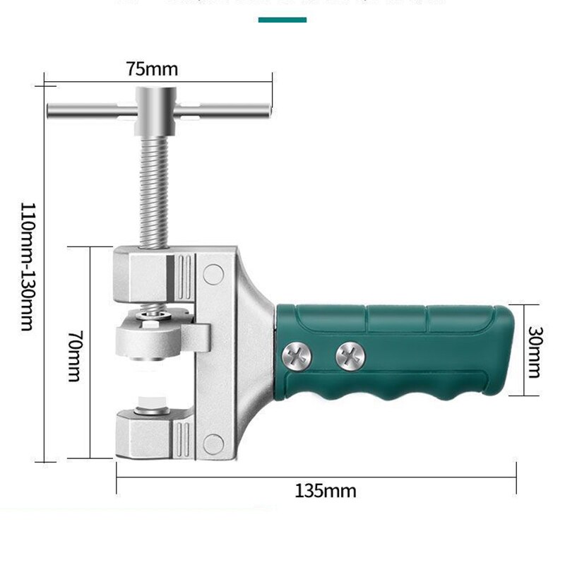 Hand Grip Tegel Cutter Divider Glassnijder Opener Voor Keramische Tegels Glas Multifunctionele Draagbare Opener Thuis Glassnijder