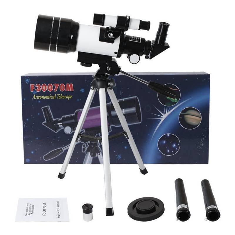 150X Terrestrial Astronomical Telescope HD Children Refracting Telescope Astrophile Student Space View Stargazing High Power