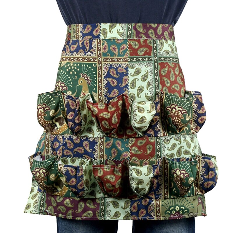 Multi-kieszeń kuchnia gospodarstwo rolne jajka zbieranie zbierania gospodarstwa fartuch domu kaczka gęsie jajo fartuch jaja żniwa fartuchy robocze: 7HH1403743-6