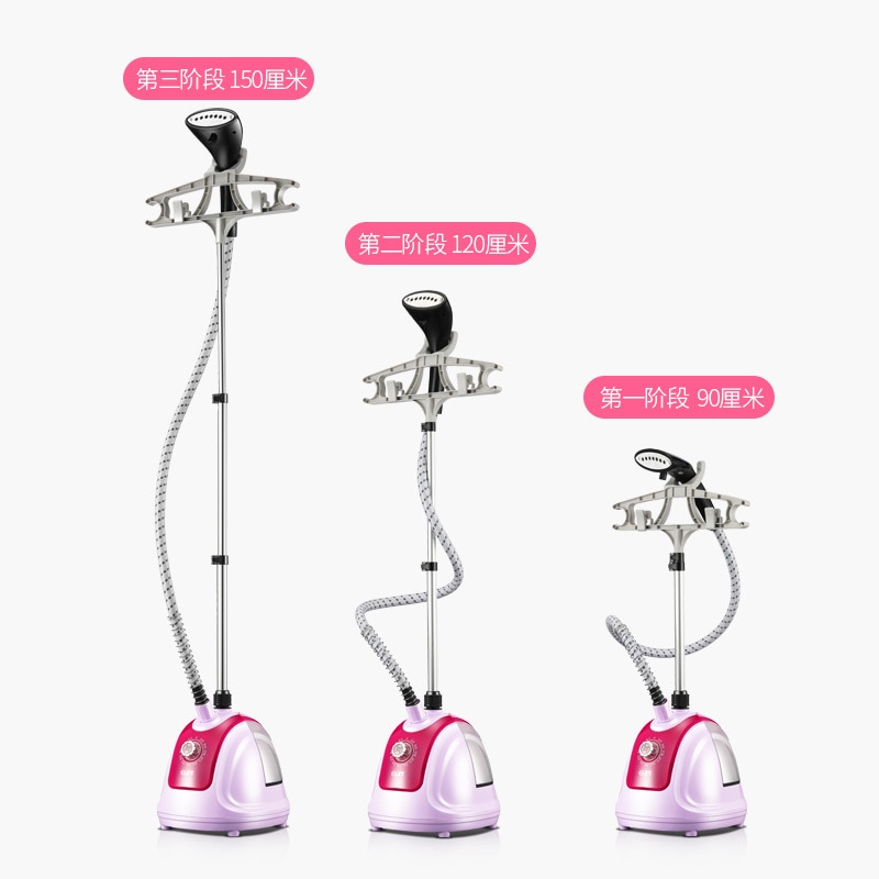 steamer for clothes 12 Gear Adjustable height 1.8L Steam Iron Home Commercial Garment Steamer Vertical