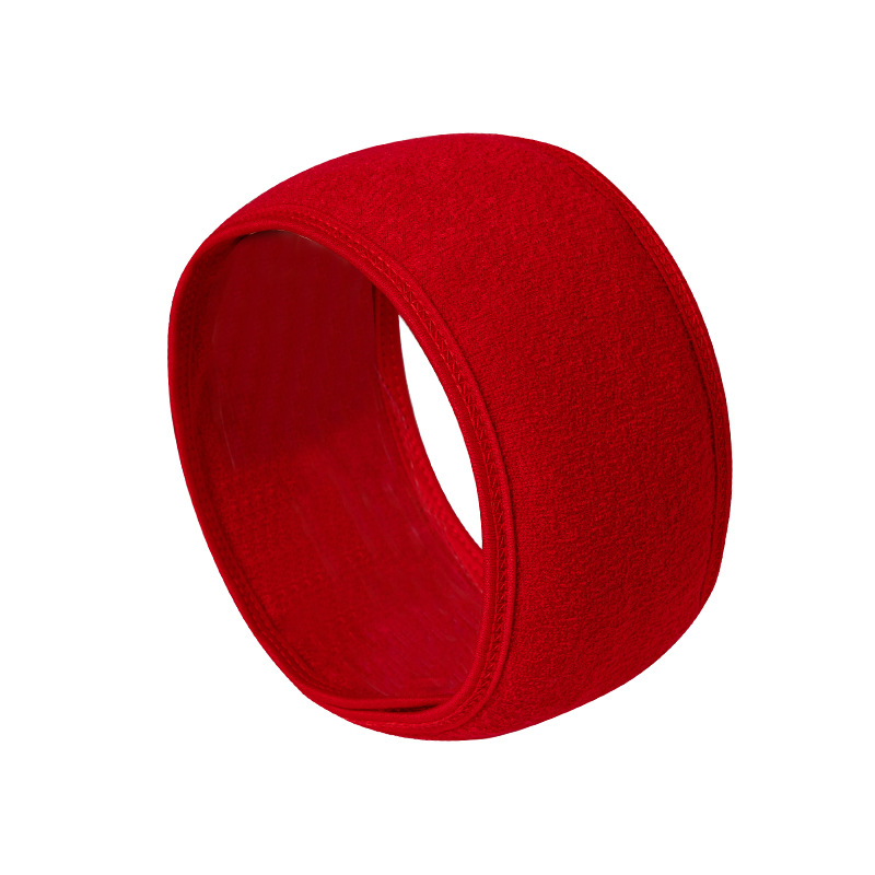 Hoofdbanden Verstelbare brede haarband Yoga Spa Bad Douche Make-up Wassen Gezicht Cosmetische hoofdband voor dames Dames Make-up accessoires: Kastanjebruin
