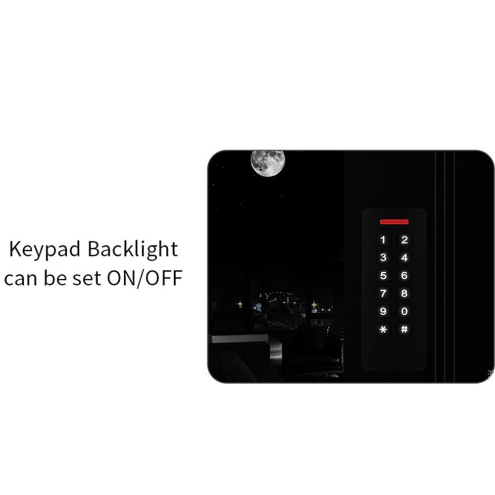 backlight Waterproof IP66 Wiegand 26~37 bit output 125KHz RFID keypad Access Control Proximity Card Reader Door Opener