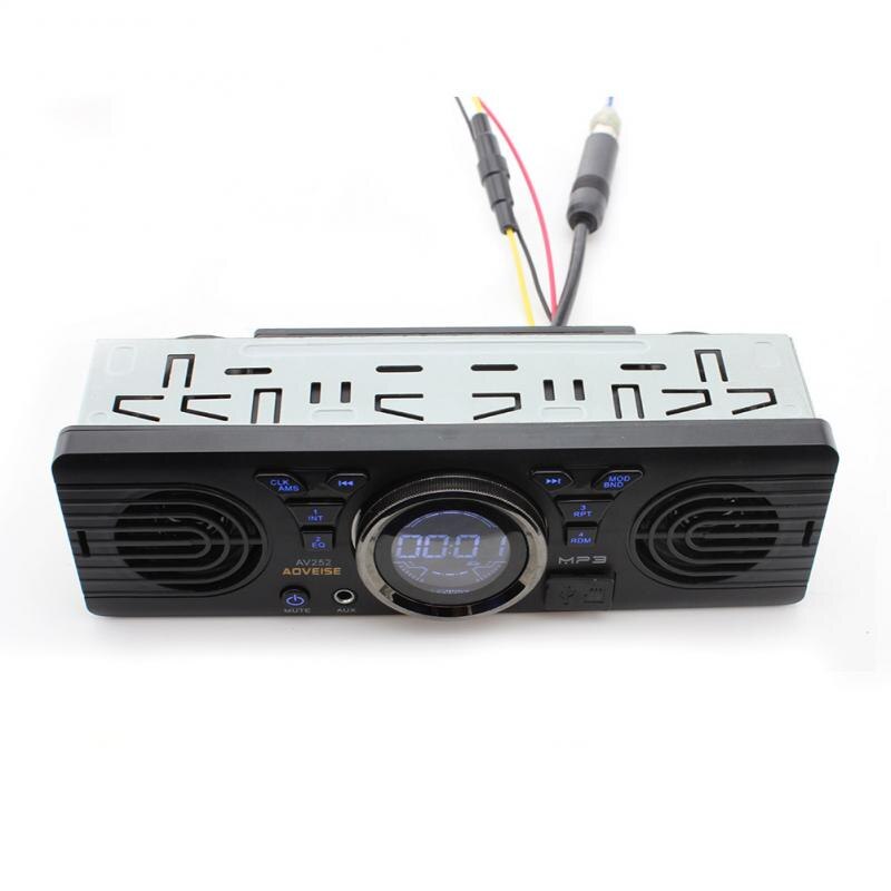 Digital Car MP3/USB/SD Music Player Stereo Hi-Fi In-dash Bluetooth Double Speaker LCD Display FM Radio: Default Title