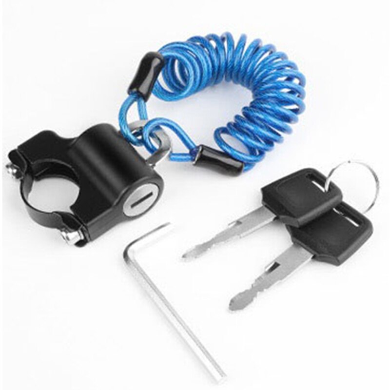Multifunctional Motorcycle Helmet Lock Universal Bicycle Helmet Lock Anti-Theft Helmet Security Lock