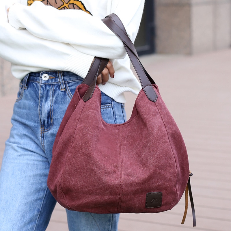 Yogodlns – sac à main en toile pour femmes, fourre-tout de , , mignon, fille, sac de loisirs, moderne