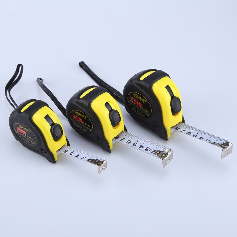 Stål tape maling artikkel 5 m 3 m 7. 5 m 10m stål tape 5 m målebånd metrisk volum linjal metall caliper