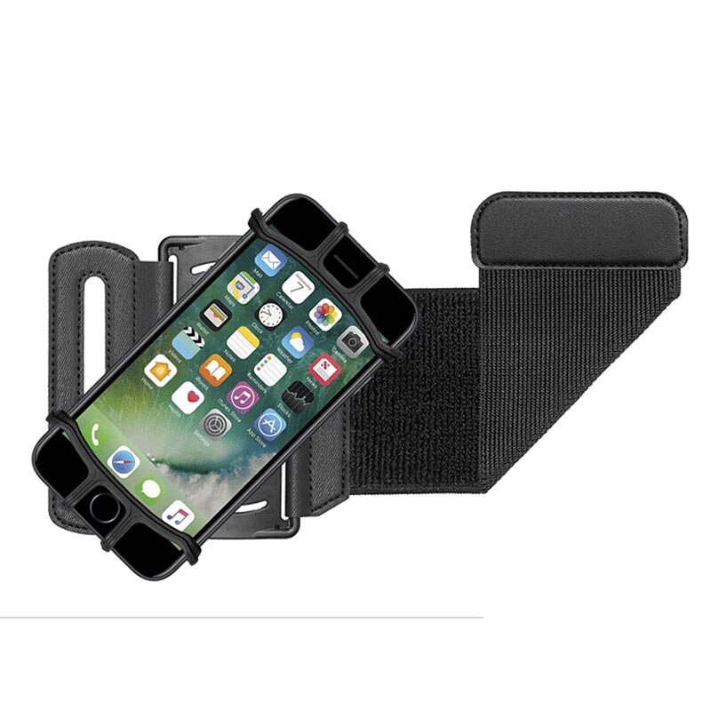 Brazaletes teléfono pantalla táctil bolsa giratoria teléfono móvil Shell deporte teléfono pulsera Jogging Fitness brazalete bolsa para 3,5-6 en el teléfono