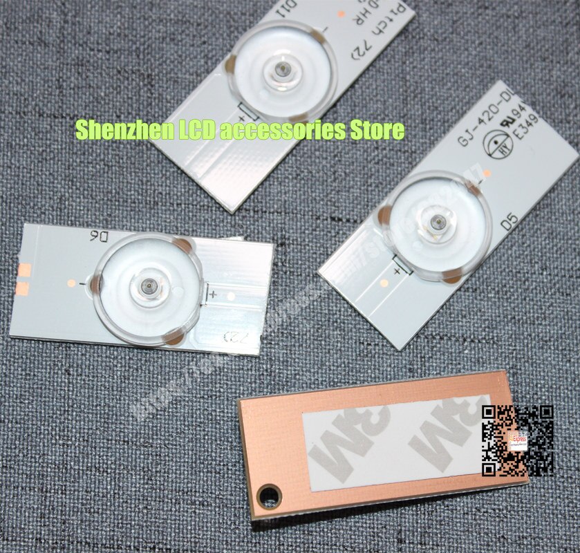 35 st/lot 6v konkava linser för led bakgrundsbelysningsremsa reparation tv cl -40-d307-v3 ube 12 f 01 yt 00 s 42 s 01231 ucf 12 f 01 yt 00 s 3 yf 78969