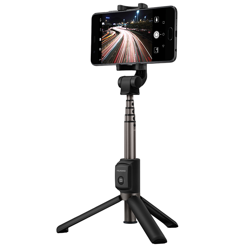 Huawei AF15 Selfie Stok Bluetooth Statief Voor Telefoon Houder Draagbare Draadloze Controle Monopod Gimbal Stabilizer Voor Ios/Android