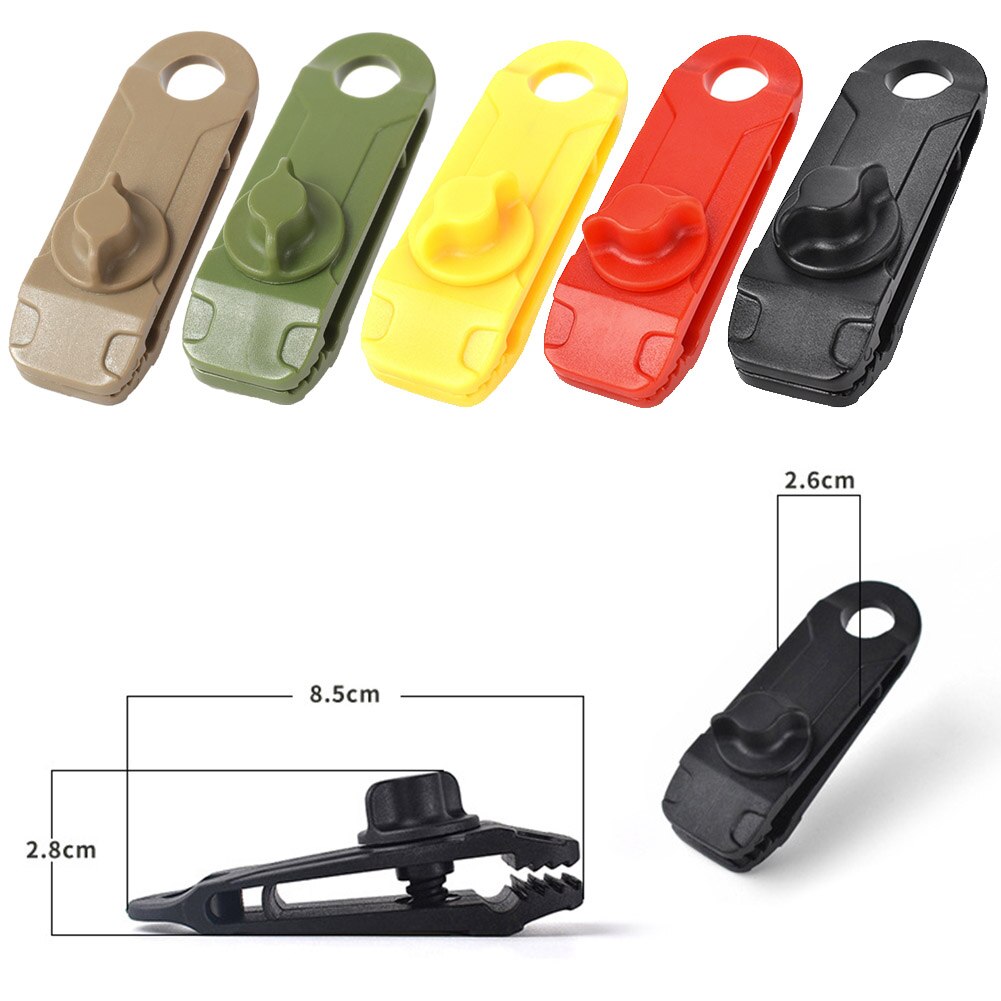 Tarp Clips Heavy Duty Lock Grip Tarp Klemmen Luifel Cord Clip Zwembad Tent Bevestigingsmiddelen Zware Clips Houder Windvlaag Guard cover Klem