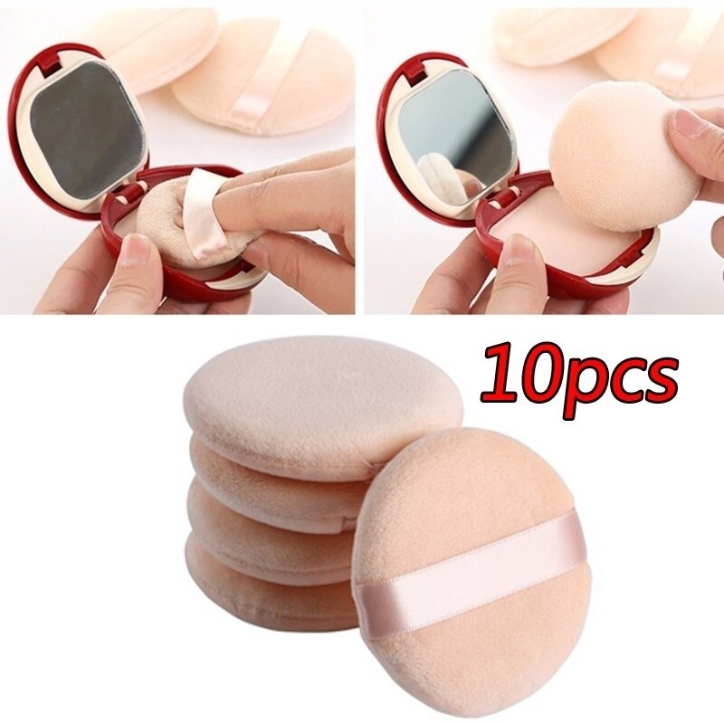 10pcs Round Sponge Puff